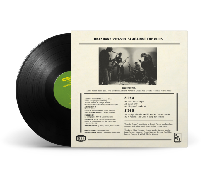 Dos pochette Vinyle - 4 Against The Odds - Ukandanz